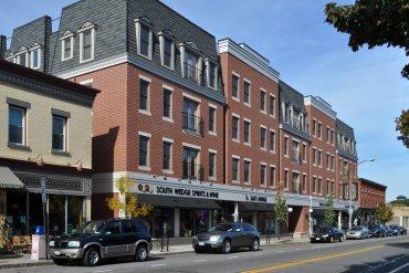 South and Hickory Place from South Avenue.