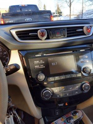 Nissan rogue inside