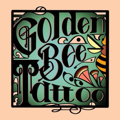 Golden Bee Tattoo