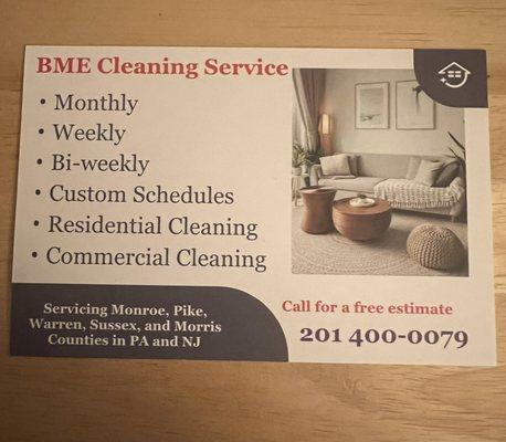 BME Cleaning Service