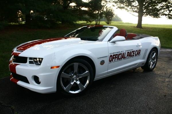 See our Brand New 2011 Chevrolet Camaro SS / RS Official 100th Anniversary Indy 500 Pace Car!