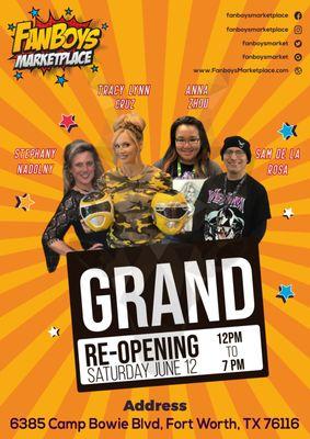 Grand Re-opening