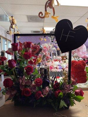 valetines day arrangement