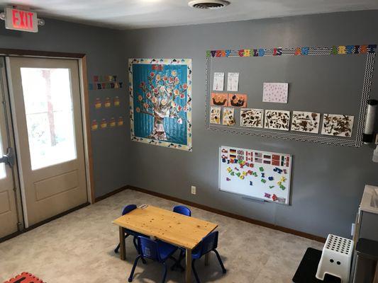 18 months-2 years old classroom.