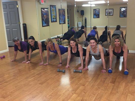 We love planks! Join us for a fun, effective workout that seems like a dance party.