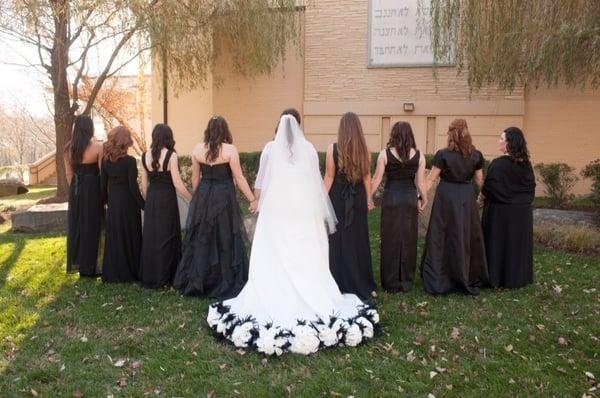 My Bridesmaids hair at my wedding