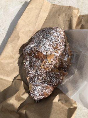 Almond croissant from Bien Cuit