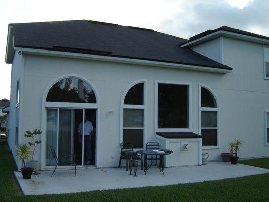 Screen Room Addition Fleming Island, Eagle Harbor Fl Before 32003