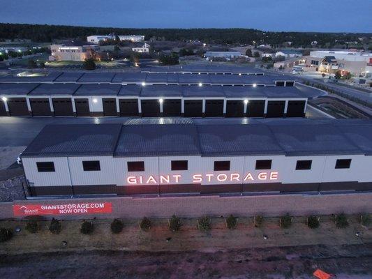 Giant Storage located in Monument Colorado.