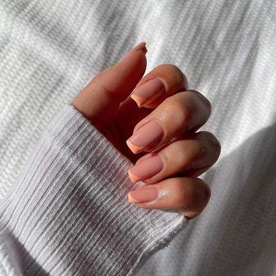 Gel x + gel french