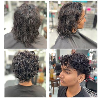 Men's perm