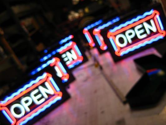 Wholesale OPEN neon signs