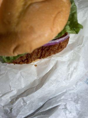 Hair in my burger