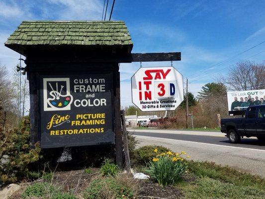 Our sign at 101 Lafayette Road, Rye, NH