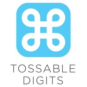 Tossable Digits Logo