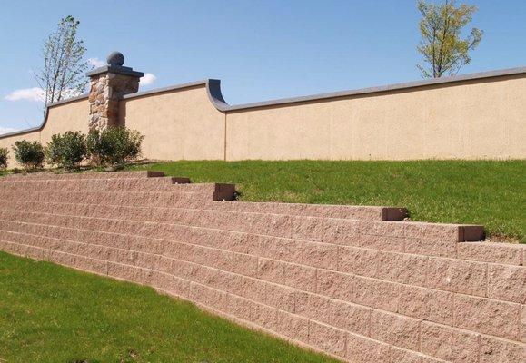 Concrete Retaining Wall