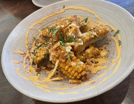 Elote Fried Ribs