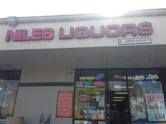 Niles Liquors Store Front, Union City, CA.