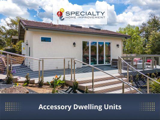 Accessory Dwelling Units From Specialty Home Improvement