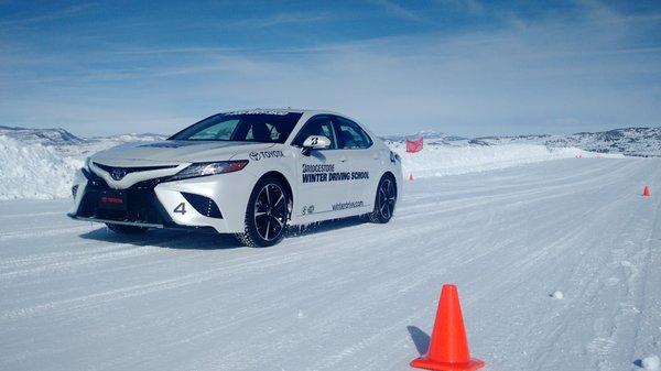 Toyota's capable Camry is featured in our full-day safety classes (Second Gear)