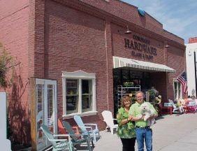 Pam, Phil and Diamond Hammett of Coronado Hardware