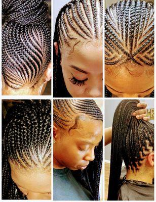 Beautiful braids....all types..!!! 50$ Specials...