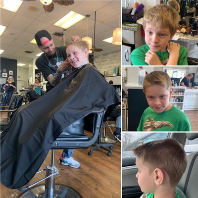 My son loves Junior at Salon Deja Vu!