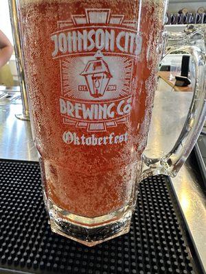 Oktoberfest in the largest stein I now own.