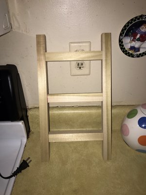 Handcrafted Wooden dish towel ladder