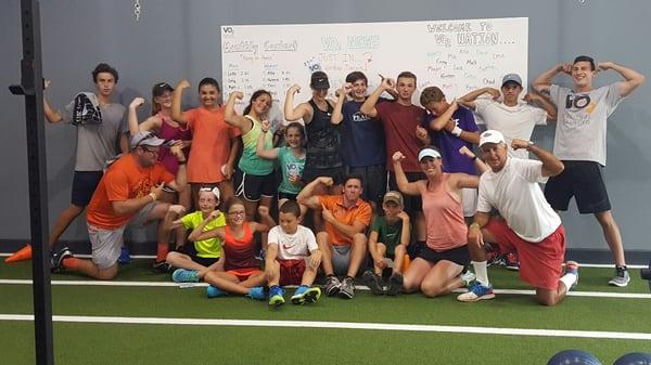 Had Such a Blast With our Youth Tennis Camp! Official Training Gym for Peach Performance Tennis Youth!