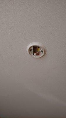 No smoke detectors in a smoke free room