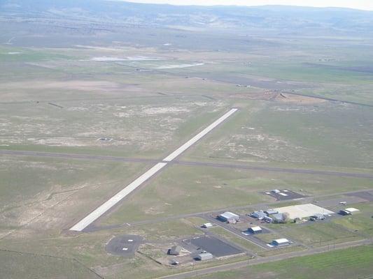 Overview of Burns Municipal Airport