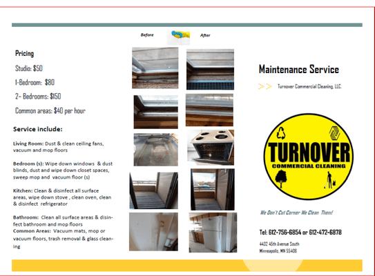 Turnover Commercial Cleaning