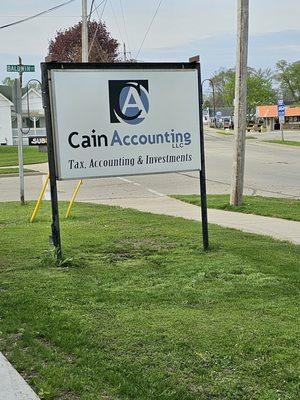 This is the updated sign at the new office! 200 Brazeau Ave Oconto WI 54153