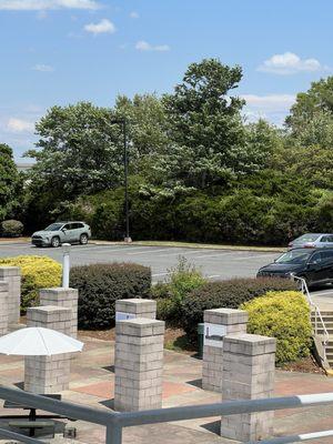 Parking/picnic tables