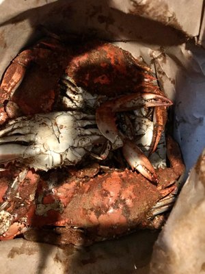 Crabs in a bag- they were amazing!