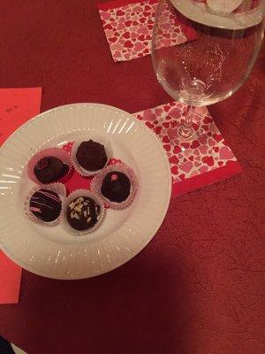 Truffles and wine pairing!