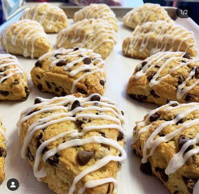 Chocolate scones