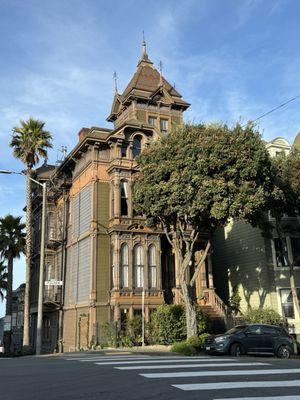 Beautiful building- Westfield House - Manson stayed here while visiting- Tom Wolfe wrote about it in Electric Kool-Aid Acid Test