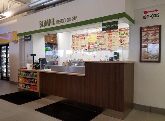 Our Blimpie has bread baked fresh daily. Meats sliced fresh when you order. It doesn't get any fresher.