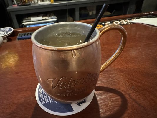 Greg's "Lebanon Mule" (Bullet Bourbon + Ginger Beer)