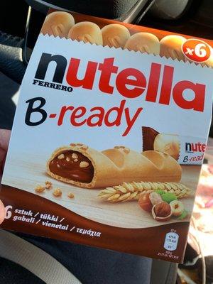 Awesome Nutella bars