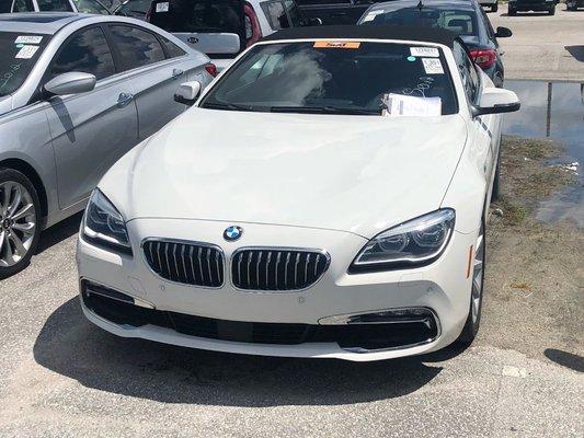 This nice BMW was picked up from a Manheim auto auction