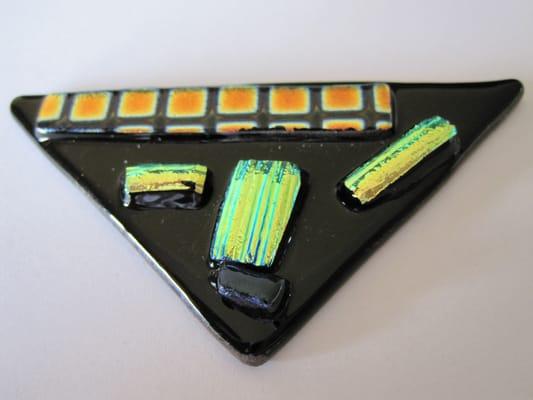 Tack Glass Technique with Dichroic Glass