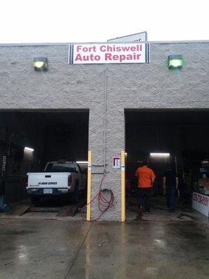 Located off exit 80 in Fort Chiswell, Next to the Exxon!