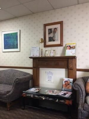 Patient waiting room