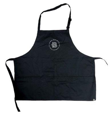 Creating custom screen prints for aprons.