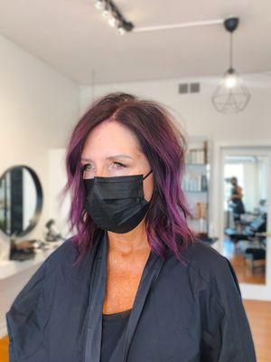 Custom Color//Cut by Haley Fuchs