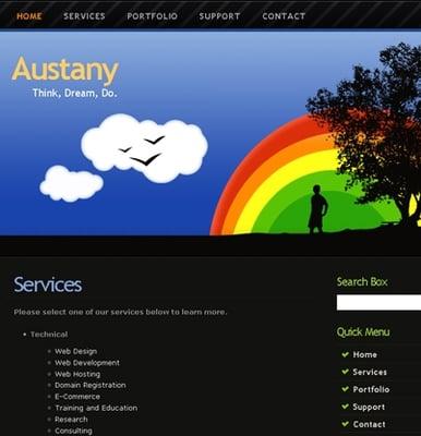 Web Site Created By Austany Marketing Group