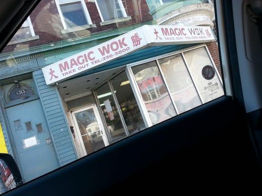 Magic wok storefront